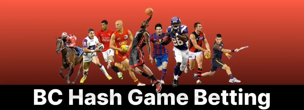 Bet on sports with BC Hash Game